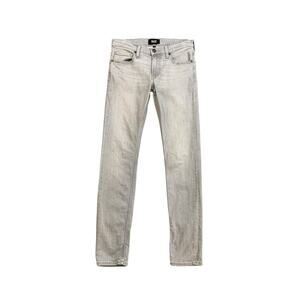 Paige Jeans Womens 29 Gray Croft Slim Straight Low Rise Stretch Denim 5 Pocket